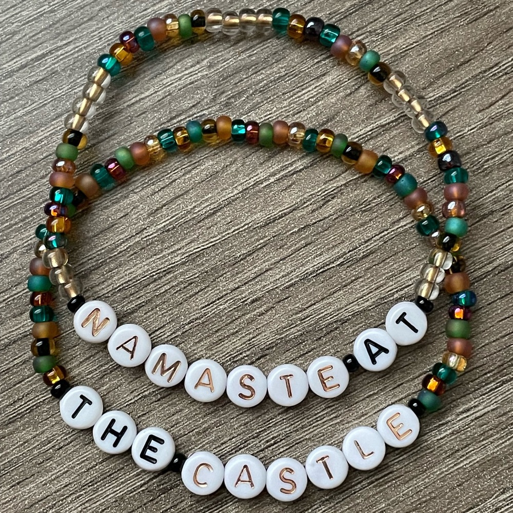 Namaste At The Castle Disney World Inspired Bracelets